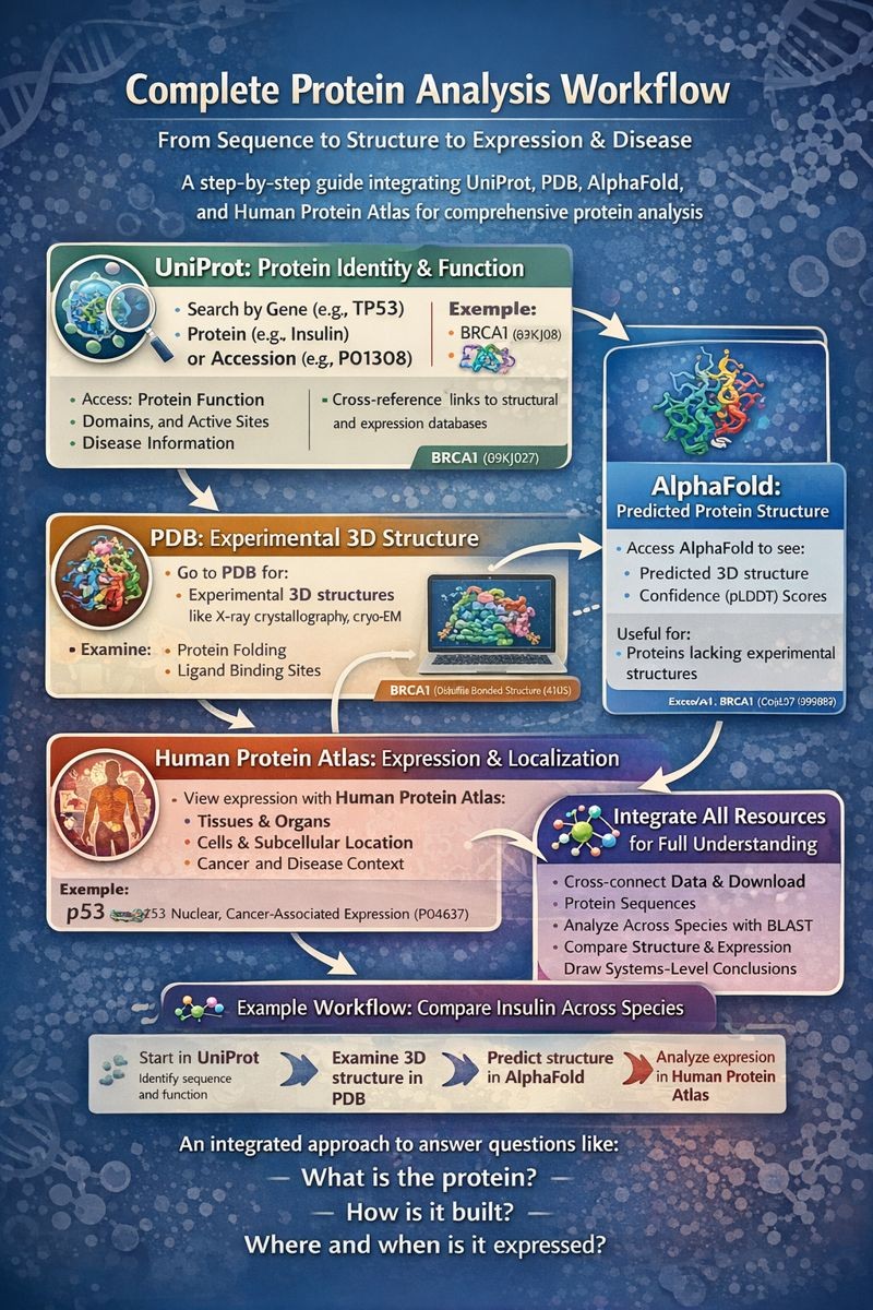 protein analysis workflow